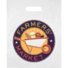 Full Color Die Cut Handle Plastic Bag - 15 inches x 12 inches