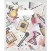 Full Color Die Cut Handle Plastic Bag - 9 inches x 7-1/2 inches - Clear