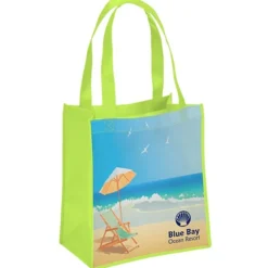 Full Color Grocery Tote - 13 inches x 12 inches