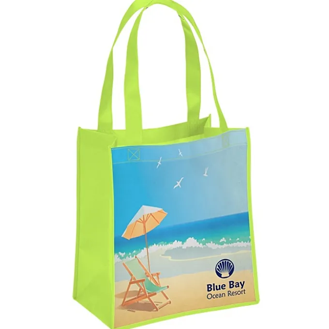 Full Color Grocery Tote - 13 inches x 12 inches