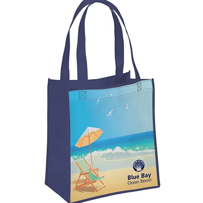 Full Color Grocery Tote - 13 inches x 12 inches