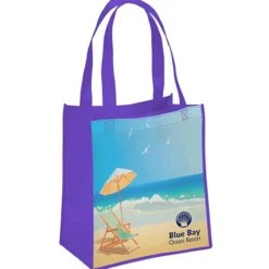 Full Color Grocery Tote - 13 inches x 12 inches