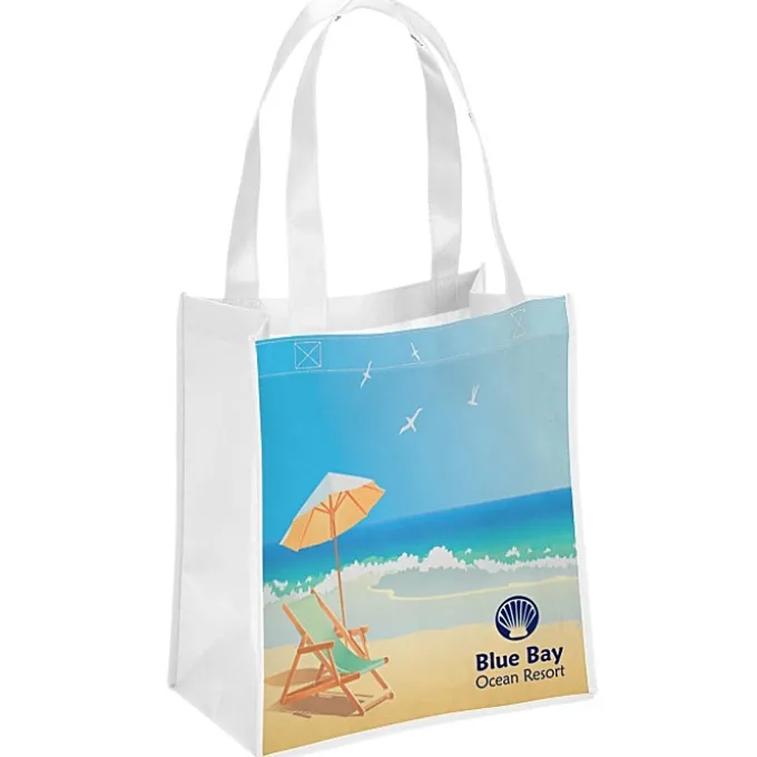 Full Color Grocery Tote - 13 inches x 12 inches