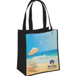 Full Color Grocery Tote - 13 inches x 12 inches