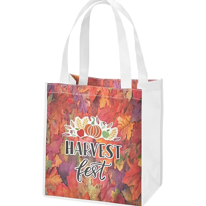 Full Color Grocery Tote - 13 inches x 12 inches - 2 Sided