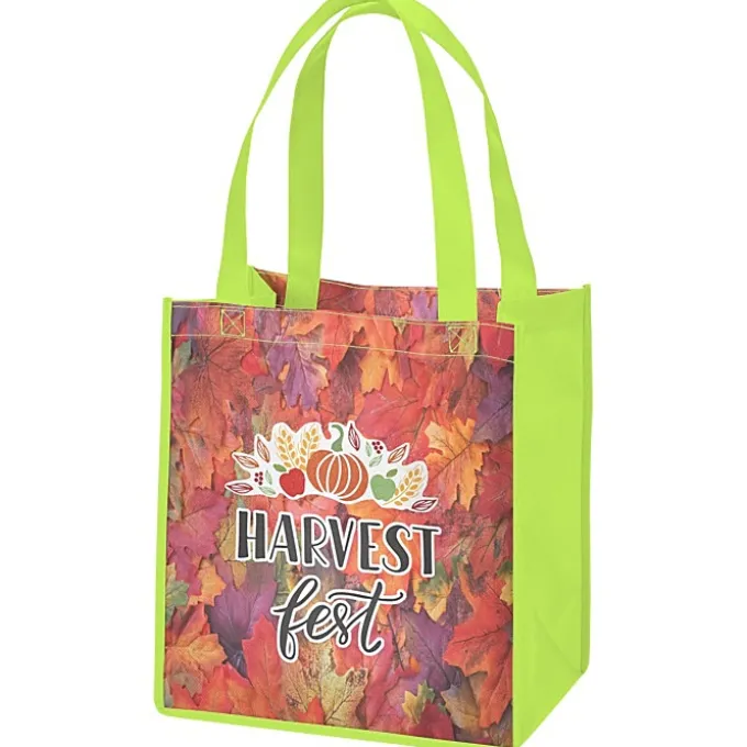 Full Color Grocery Tote - 13 inches x 12 inches - 2 Sided