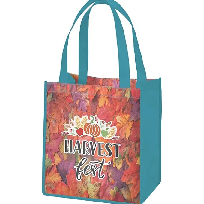 Full Color Grocery Tote - 13 inches x 12 inches - 2 Sided