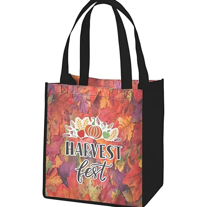 Full Color Grocery Tote - 13 inches x 12 inches - 2 Sided