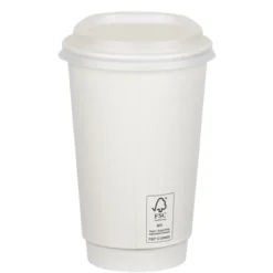 Full Color Insulated Paper Cup with Lid - 16 oz.