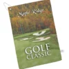 Full Color Microfiber Golf Towel - 18 inches x 12 inches
