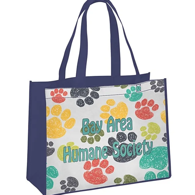 Full Color Shopping Tote - 12 inches x 16 inches