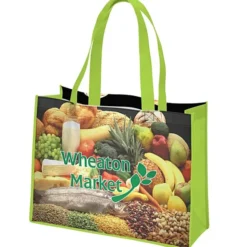 Full Color Shopping Tote - 12 inches x 16 inches - 2 Sided