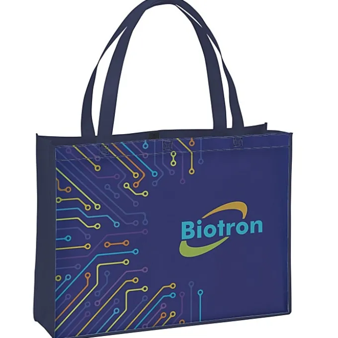 Full Color Shopping Tote - 14 3/4 inches x 19 3/4 inches
