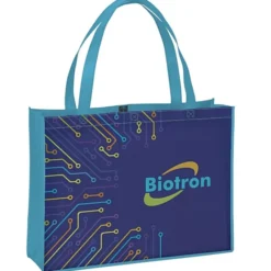 Full Color Shopping Tote - 14 3/4 inches x 19 3/4 inches