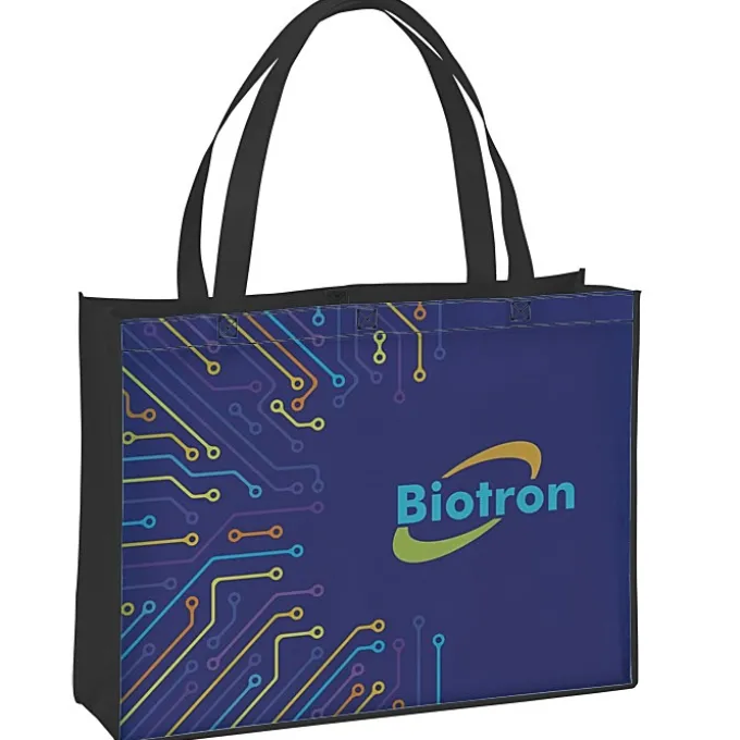 Full Color Shopping Tote - 14 3/4 inches x 19 3/4 inches