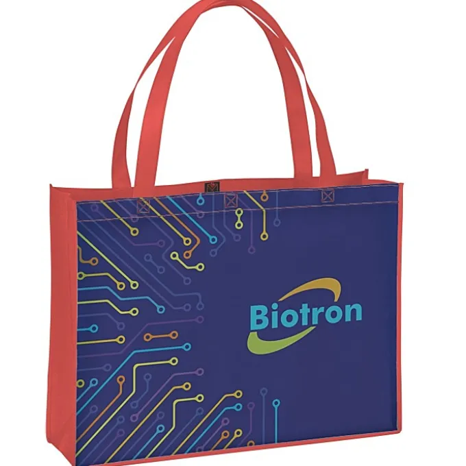 Full Color Shopping Tote - 14 3/4 inches x 19 3/4 inches