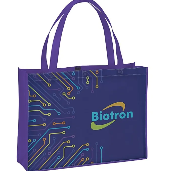 Full Color Shopping Tote - 14 3/4 inches x 19 3/4 inches