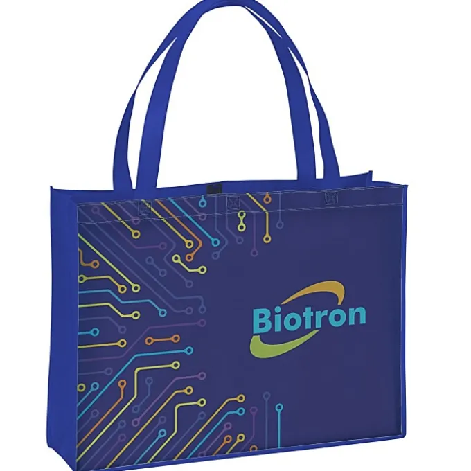 Full Color Shopping Tote - 14 3/4 inches x 19 3/4 inches