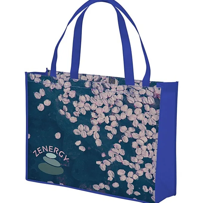 Full Color Shopping Tote - 14 3/4 inches x 19 3/4 inches - 2 Sided