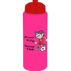 Full Color Sport Bottle with Push Pull Lid - 32 oz