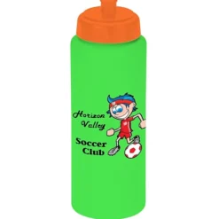 Full Color Sport Bottle with Push Pull Lid - 32 oz