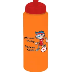 Full Color Sport Bottle with Push Pull Lid - 32 oz