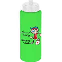 Full Color Sport Bottle with Push Pull Lid - 32 oz