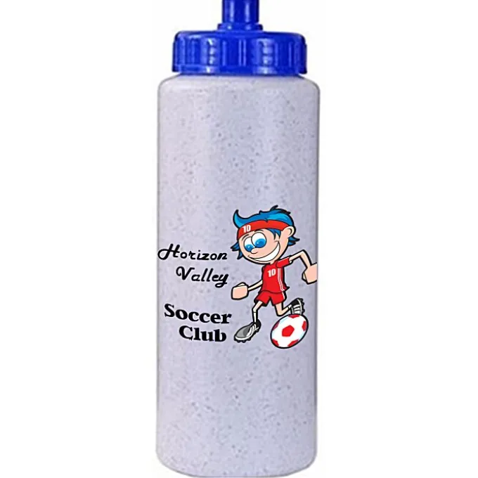 Full Color Sport Bottle with Push Pull Lid - 32 oz