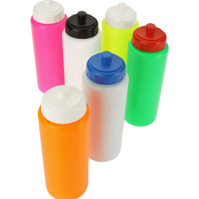 Full Color Sport Bottle with Push Pull Lid - 32 oz