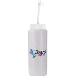 Full Color Sport Bottle with Straw - 32 oz