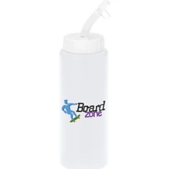 Full Color Sport Bottle with Straw - 32 oz