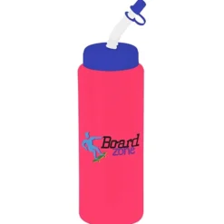 Full Color Sport Bottle with Straw - 32 oz