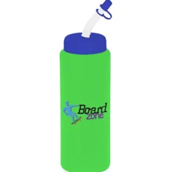 Full Color Sport Bottle with Straw - 32 oz
