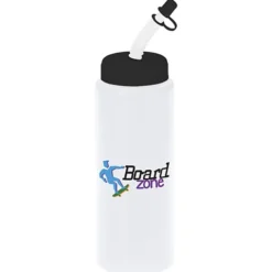 Full Color Sport Bottle with Straw - 32 oz