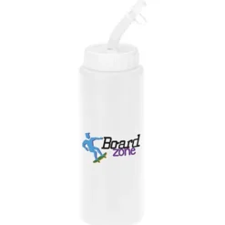 Full Color Sport Bottle with Straw - 32 oz