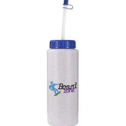 Full Color Sport Bottle with Straw - 32 oz