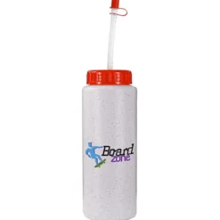 Full Color Sport Bottle with Straw - 32 oz