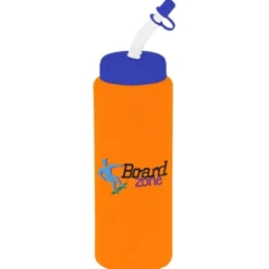 Full Color Sport Bottle with Straw - 32 oz