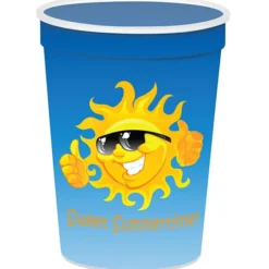 Full Color Stadium Cup - 12 oz