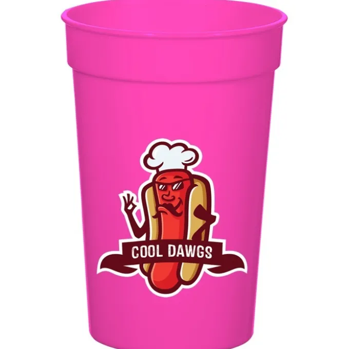 Full Color Stadium Cup - 17 oz.