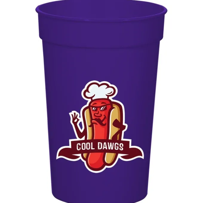 Full Color Stadium Cup - 17 oz.
