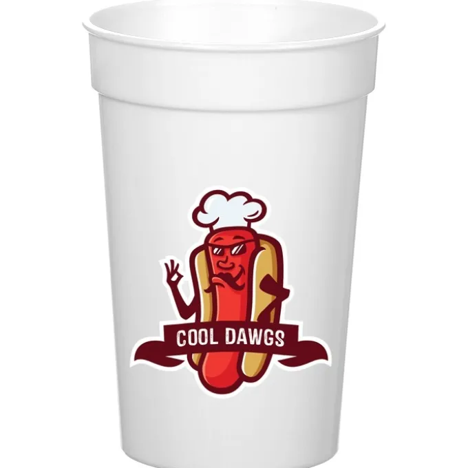 Full Color Stadium Cup - 17 oz.