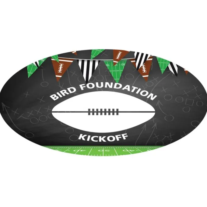 Full Color Static Decal - Oval - 1 inch x 2 inches