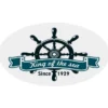 Full Color Static Decal - Oval - 1-1/2 inches x 2-1/2 inches