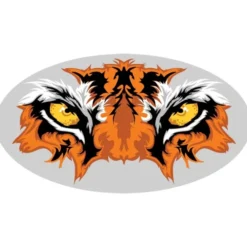 Full Color Static Decal - Oval - 3 inches x 5-1/2 inches