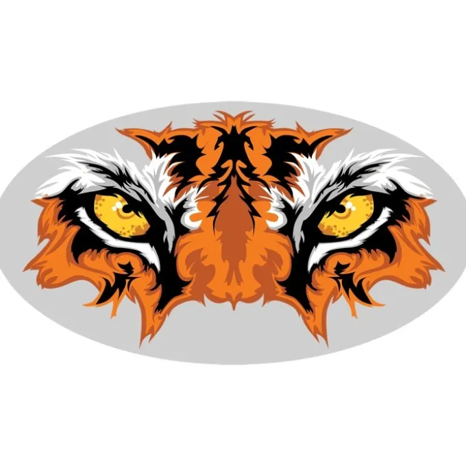 Full Color Static Decal - Oval - 3 inches x 5-1/2 inches