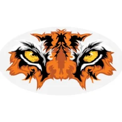 Full Color Static Decal - Oval - 3 inches x 5-1/2 inches