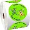 Full Color Sticker by the Roll - Circle - 3 1/4 inches