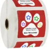 Full Color Sticker by the Roll - Square - 3 inches x 3 inches - 24 hr