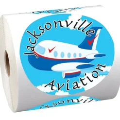 Full Color Sticker by the Roll - Circle - 4 inches - 24 hr